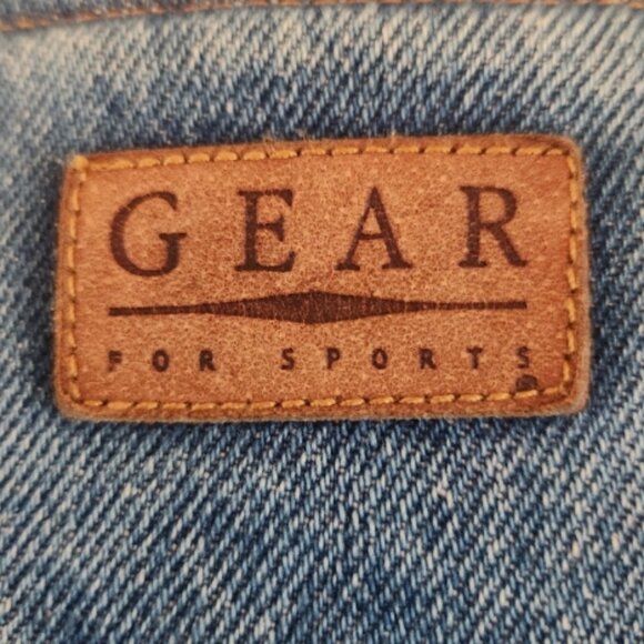 Vintage - 1990's Denim Jean's Two Toned Botton Heavyweight Jacket - XL Preowned - Picture 4 of 5